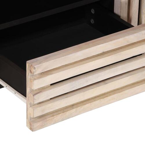 Tv-bord 100x34x46 cm massivt mangotræ