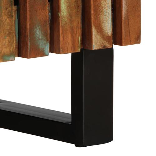 Tv-bord 80x34x46 cm massivt akacietræ