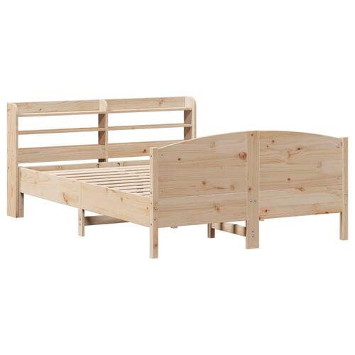 Sengeramme uden madras 160x200 cm massivt fyrretræ