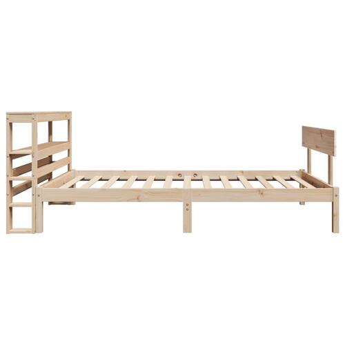 Sengeramme uden madras 90x190 cm massivt fyrretræ