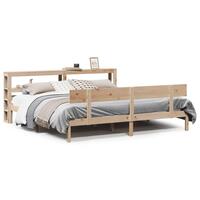 Sengeramme uden madras 180x200 cm massivt fyrretræ