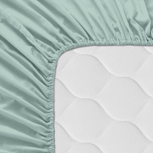 Monteret bundark HappyFriday Basic Mint 200 x 200 x 32 cm