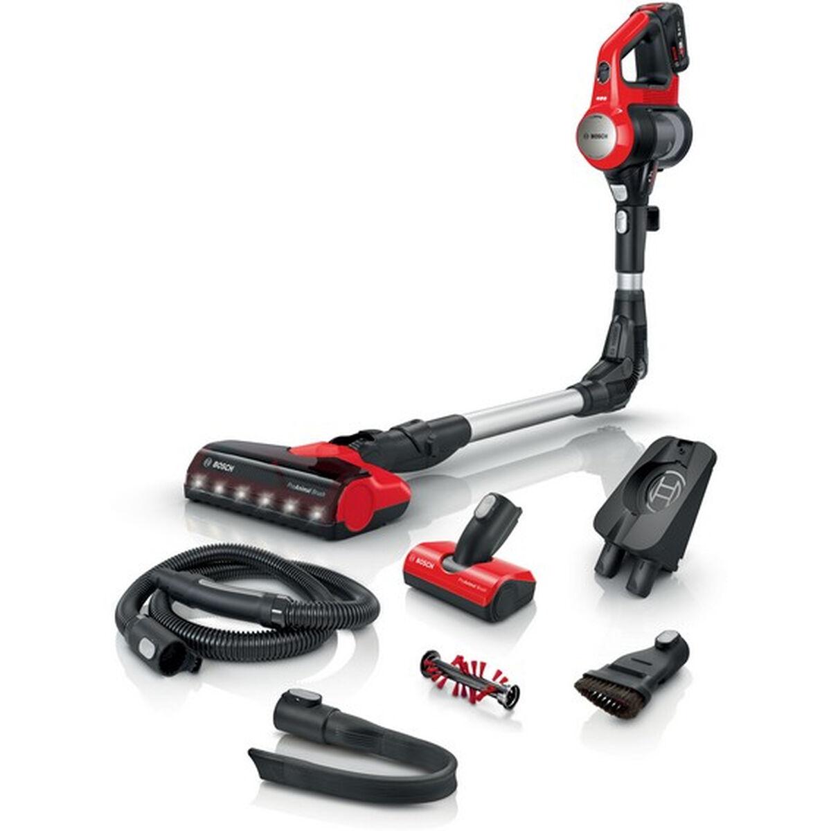 BOSCH BBS711ANM trådløs støvsuger - sort/rød, 18 V