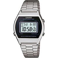 Unisex ur Casio B640WD-1AVEF Sort Sølvfarvet (Ø 35 mm)