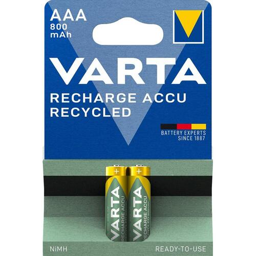 Genopladelige batterier Varta AAA 800MAH 2UD 1,2 V 800 mAh AAA