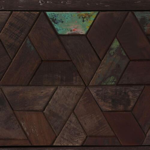 Tv-skab 140x30x45 cm massivt genbrugstræ