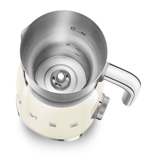 Mælkeskummer Smeg MFF11CREU Flødefarvet 500 W