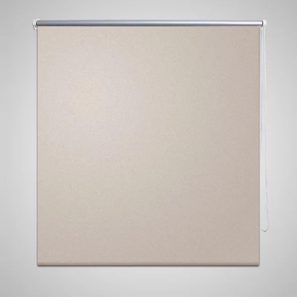 Mørklægningsrullegardin 40 x 100 cm beigefarvet