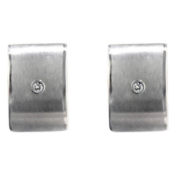 Darsy Øreringe til kvinder DS-P001, sølvfarvet (1,5 cm)
