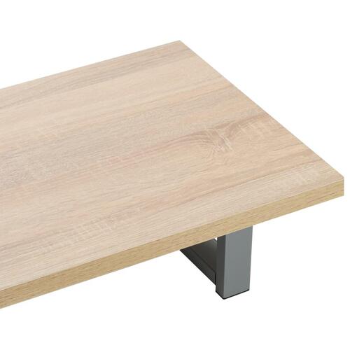 Badeværelsesmøbel 60 x 40 x 16,3 cm egetræsfarvet