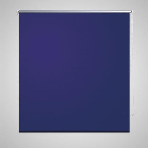 Mørklægningsrullegardin 40 x 100 cm marineblå