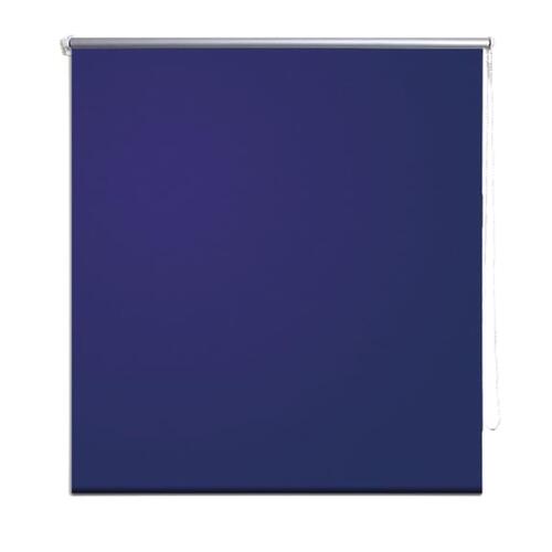 Mørklægningsrullegardin 40 x 100 cm marineblå