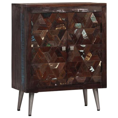 Skænk 60x30x76 cm massivt genbrugstræ