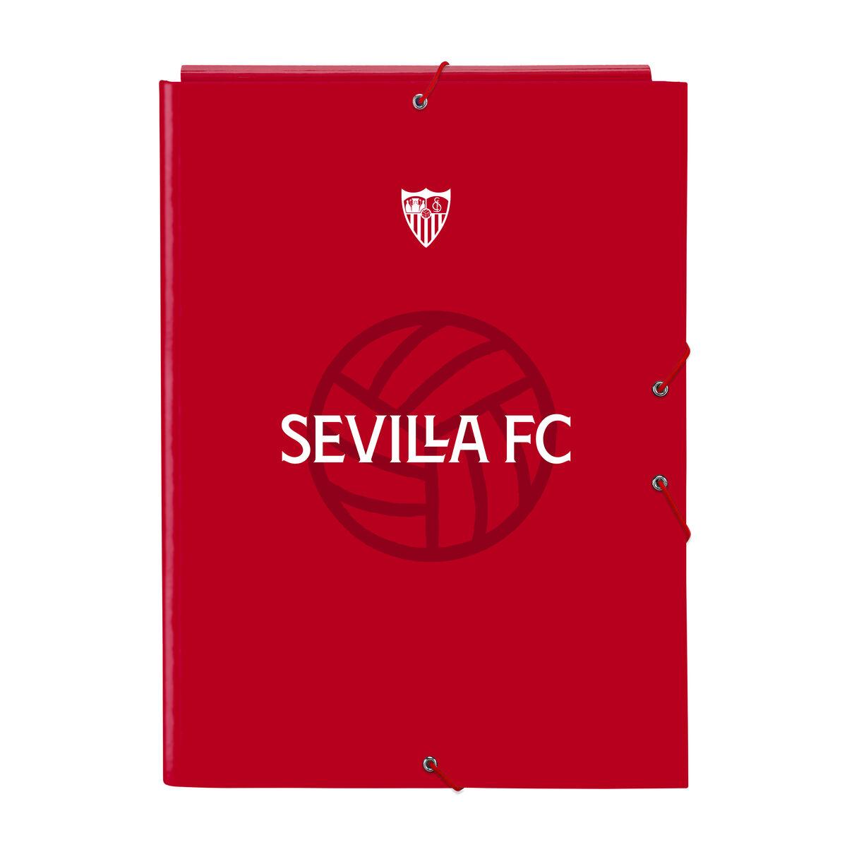 Sevilla Fútbol Club ringbind - rød, polyester 600D billede
