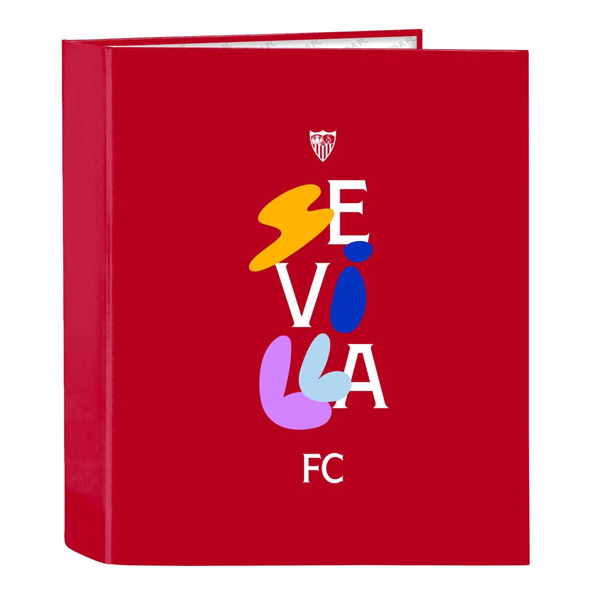 Skoletaske Sevilla Fútbol Club - rød 27 × 33 × 6 cm