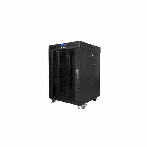 Vægmonteret rack kabinet Lanberg FF01-6615-12BL