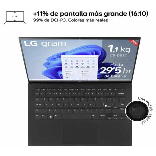Bærbar computer LG 14Z90S-G.AA55B 14" 16 GB RAM 512 GB SSD