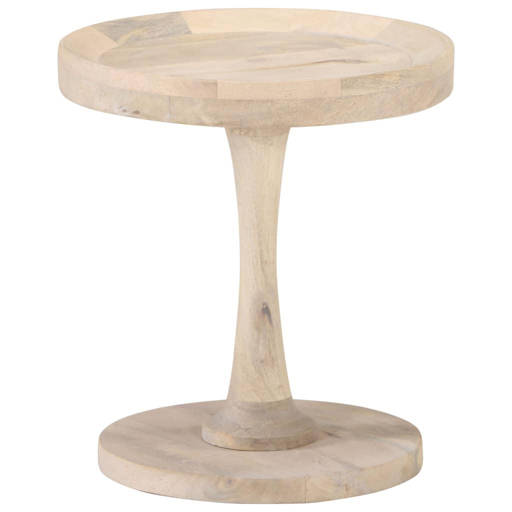 Sidebord Ø40x45 cm massivt mangotræ