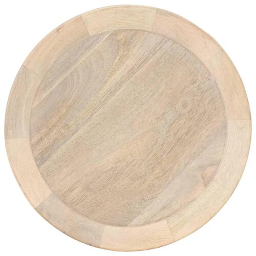 Sidebord Ø40x45 cm massivt mangotræ