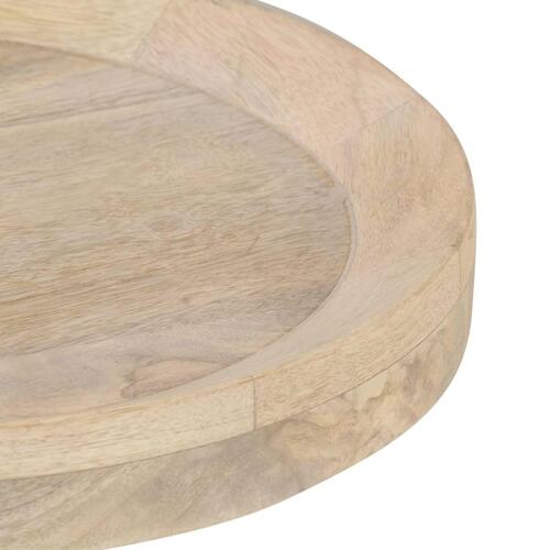 Sidebord Ø40x45 cm massivt mangotræ