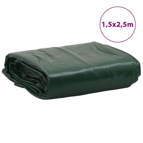 Presenning 1,5x2,5 m 650 g/m² grøn