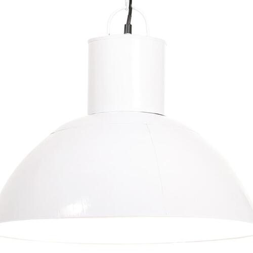 Hængelampe 25 W rund 48 cm E27 hvid