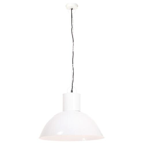 Hængelampe 25 W rund 48 cm E27 hvid