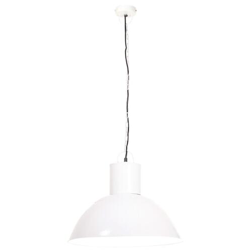 Hængelampe 25 W rund 48 cm E27 hvid
