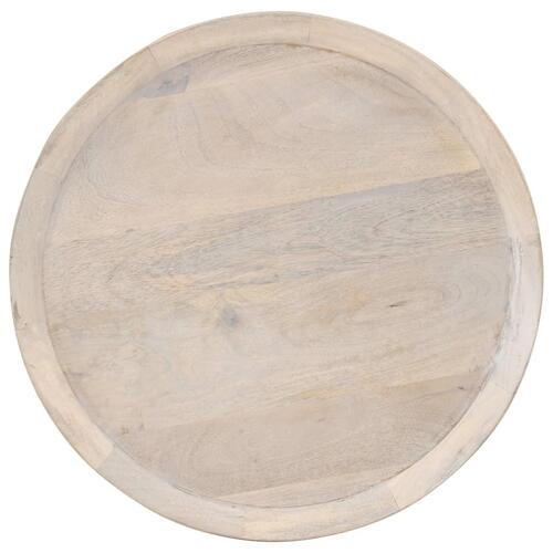 Sidebord Ø60x75 cm massivt mangotræ