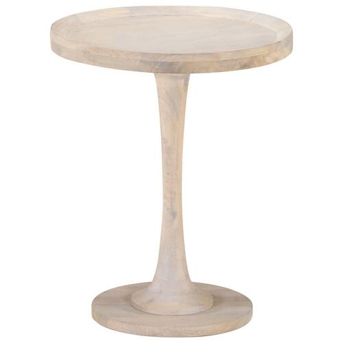 Sidebord Ø60x75 cm massivt mangotræ
