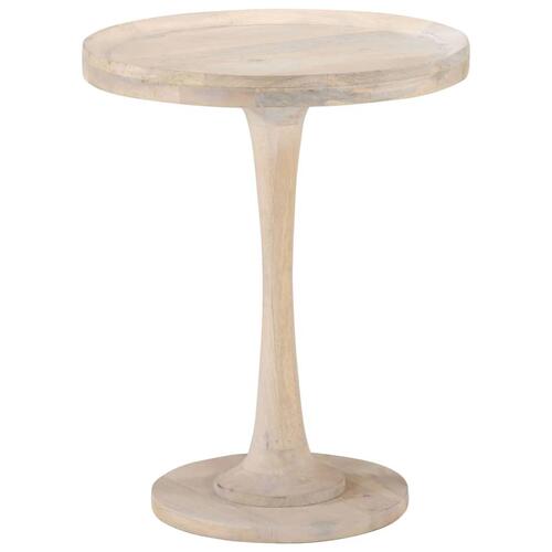 Sidebord Ø60x75 cm massivt mangotræ