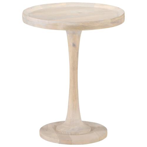 Sidebord Ø60x75 cm massivt mangotræ