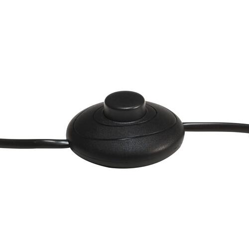 Gulvlamper 3 stk. E27 massivt mangotræ sort