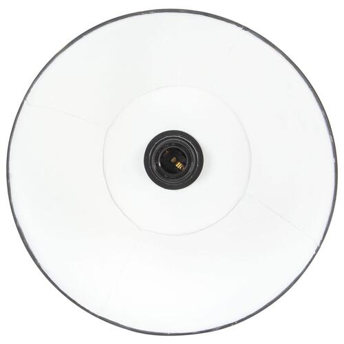Hængelampe 25 W rund 28,5 cm E27 sort