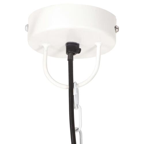 Industriel hængelampe 25 W rund 30 cm E27 hvid
