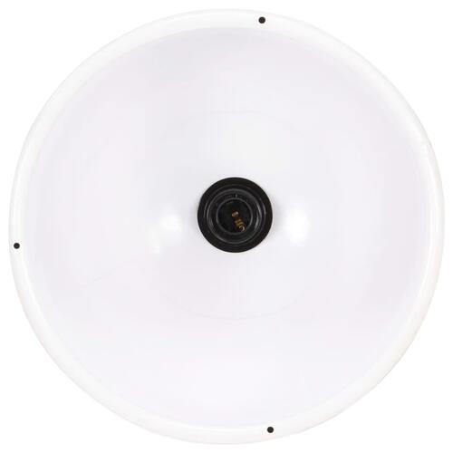 Industriel hængelampe 25 W rund 30 cm E27 hvid