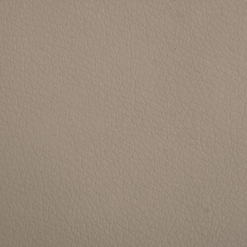 Hundeseng 50x40x30 cm kunstlæder cappuccinofarvet