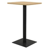 Bistrobord 78,5x78,5x107 cm egetræsfarvet