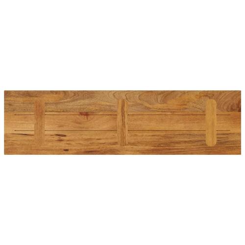 Bordplade 120x20x2,5 cm rektangulær massivt mangotræ