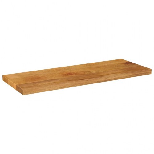 Bordplade 80x30x2,5 cm rektangulær massivt mangotræ