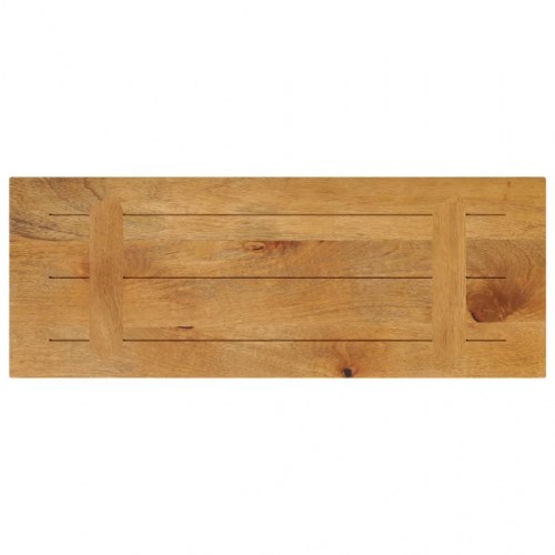 Bordplade 80x30x2,5 cm rektangulær massivt mangotræ
