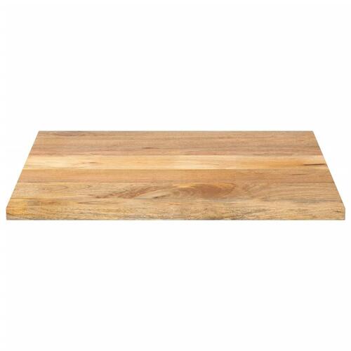 Bordplade 80x80x2.5 cm firkantet massivt mangotræ
