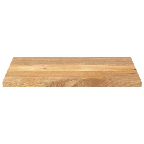 Bordplade i massivt mangotræ 80 x 50 cm - rektangulær