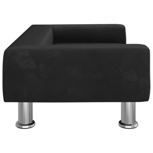 Hundeseng 70x45x26,5 cm velour sort