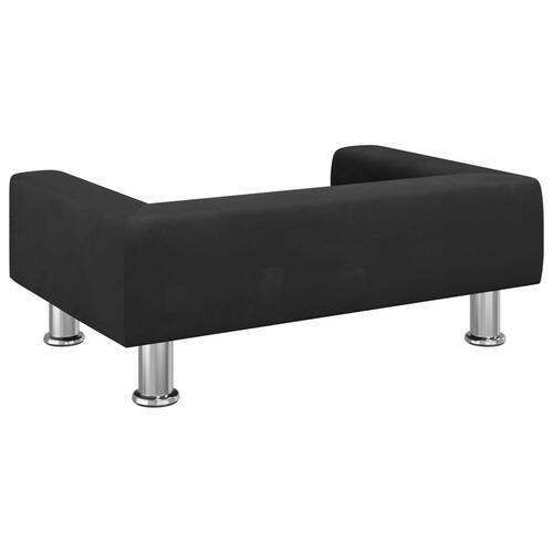 Hundeseng 70x45x26,5 cm velour sort