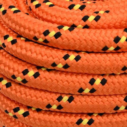 Tovværk til båd 20 mm 50 m polypropylen orange