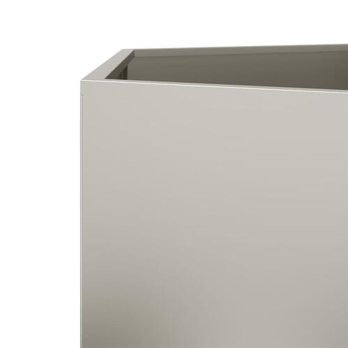 Havekrukker 2 stk 46x40x45 cm sekskantet Forvitringsstål