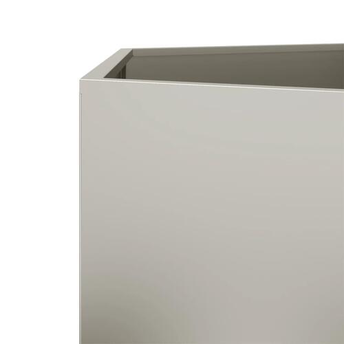 Plantekasse 69x60x45 cm sekskantet Forvitringsstål