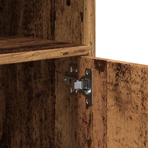 Rullebord 60x48x81 cm konstrueret træ gammelt trælook