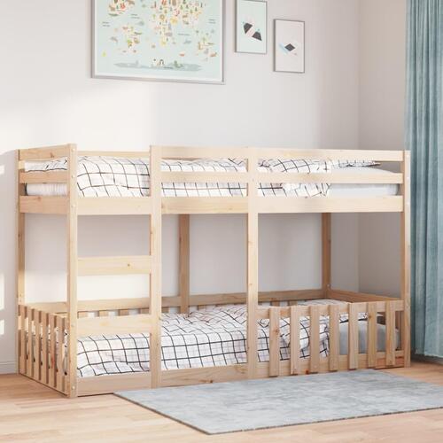 Køjeseng 80x200 cm massivt fyrretræ